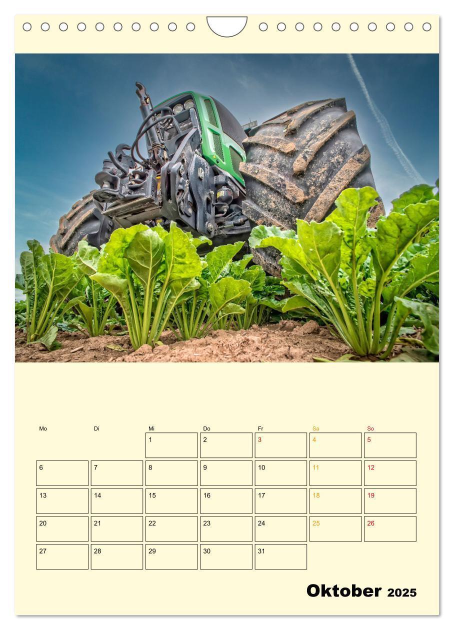 Bild: 9783435903757 | Traktor Giganten (Wandkalender 2025 DIN A4 hoch), CALVENDO...