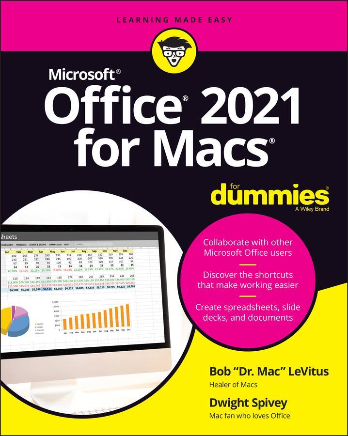 Cover: 9781119840442 | Office 2021 for Macs For Dummies | Bob Levitus (u. a.) | Taschenbuch