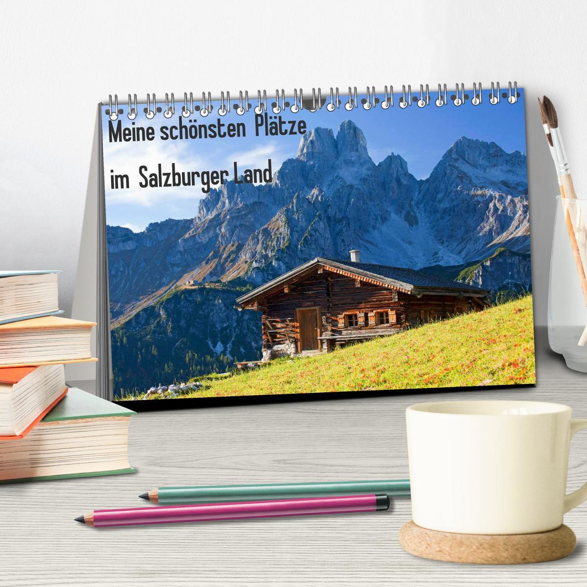 Bild: 9783435553563 | Meine schönsten Plätze im Salzburger Land (Tischkalender 2025 DIN...