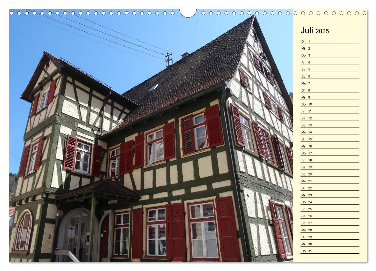 Bild: 9783435285471 | Calw erleben (Wandkalender 2025 DIN A3 quer), CALVENDO Monatskalender