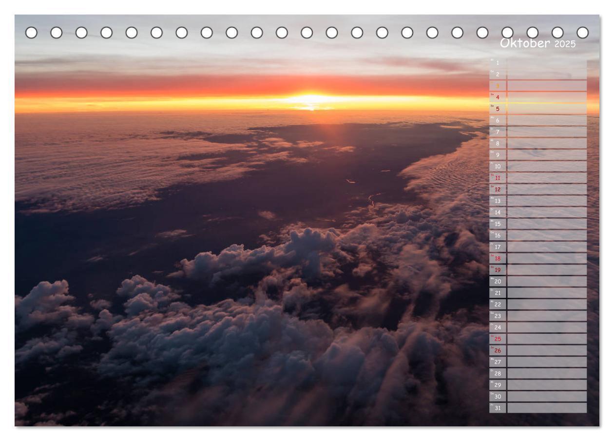 Bild: 9783435372478 | Colours of Flight - Stimmungen über den Wolken (Tischkalender 2025...