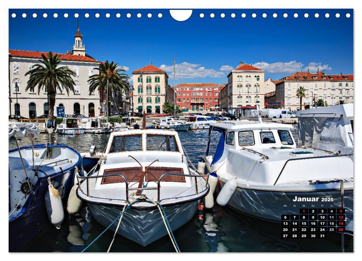 Bild: 9783435574780 | Kroatien - Split und die dalmatinische Küste (Wandkalender 2025 DIN...