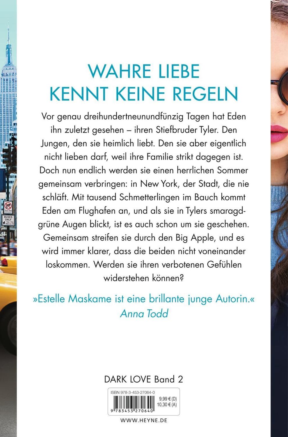 Bild: 9783453270640 | DARK LOVE 02 - Dich darf ich nicht finden | Estelle Maskame | Buch