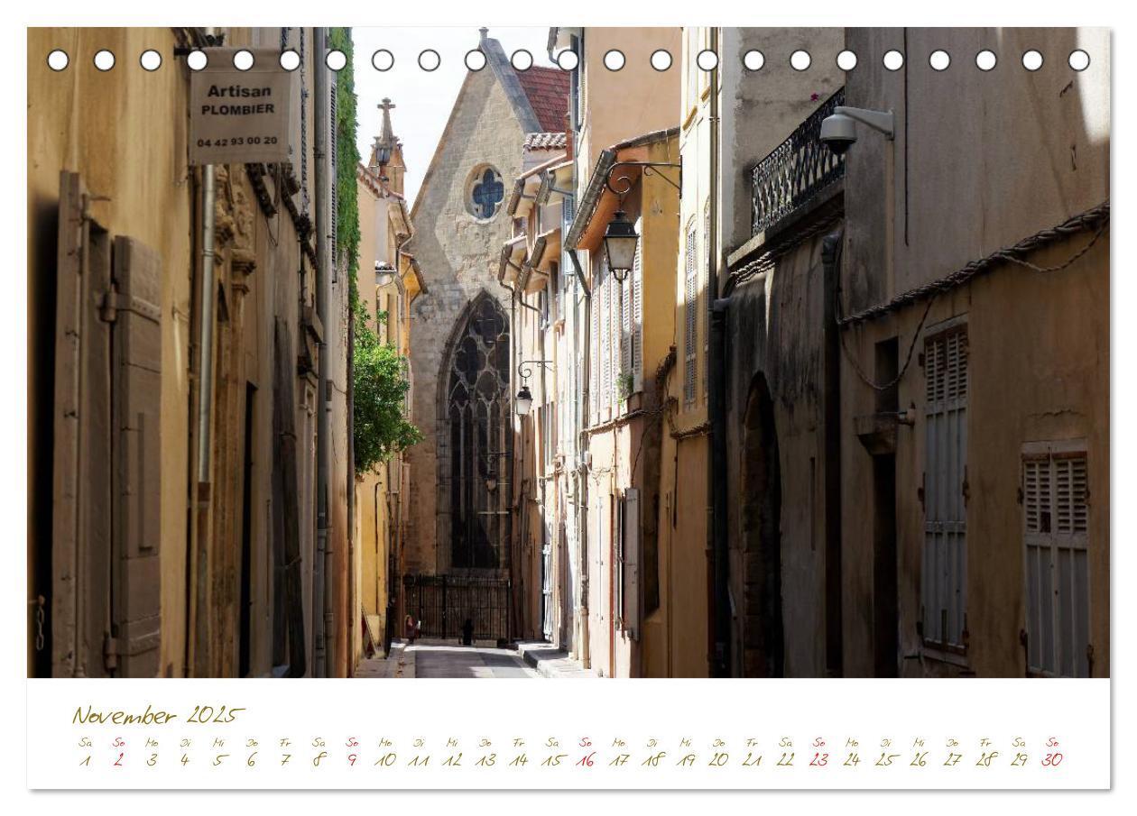 Bild: 9783435817443 | Provence, Frankreich (Tischkalender 2025 DIN A5 quer), CALVENDO...