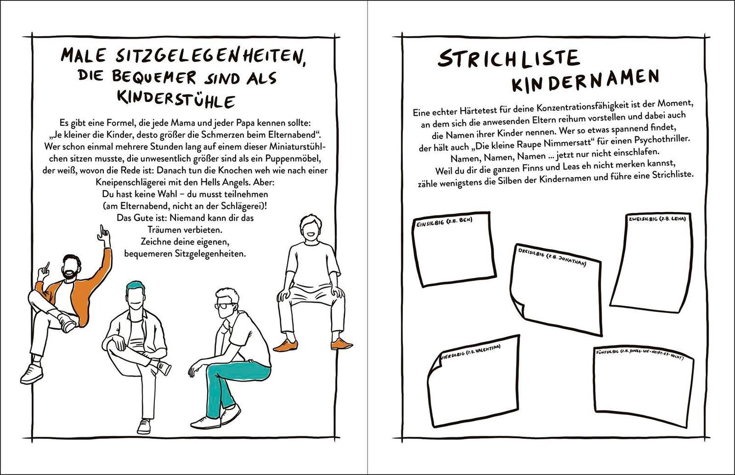 Bild: 9783629015303 | Das Kritzelbuch für den Elternabend | Sebastian Fitzek | Broschüre