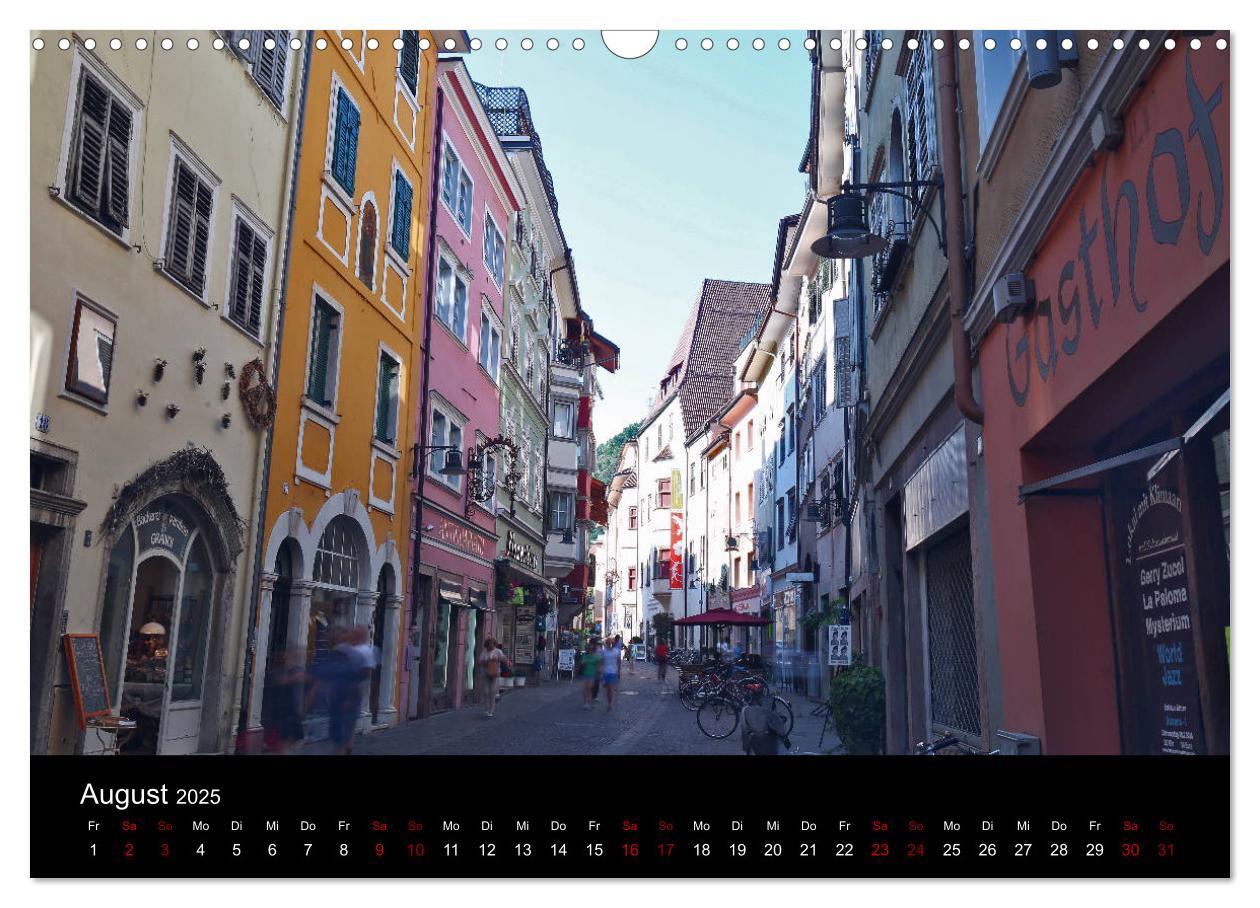 Bild: 9783435377640 | Bozen 2025 (Wandkalender 2025 DIN A3 quer), CALVENDO Monatskalender