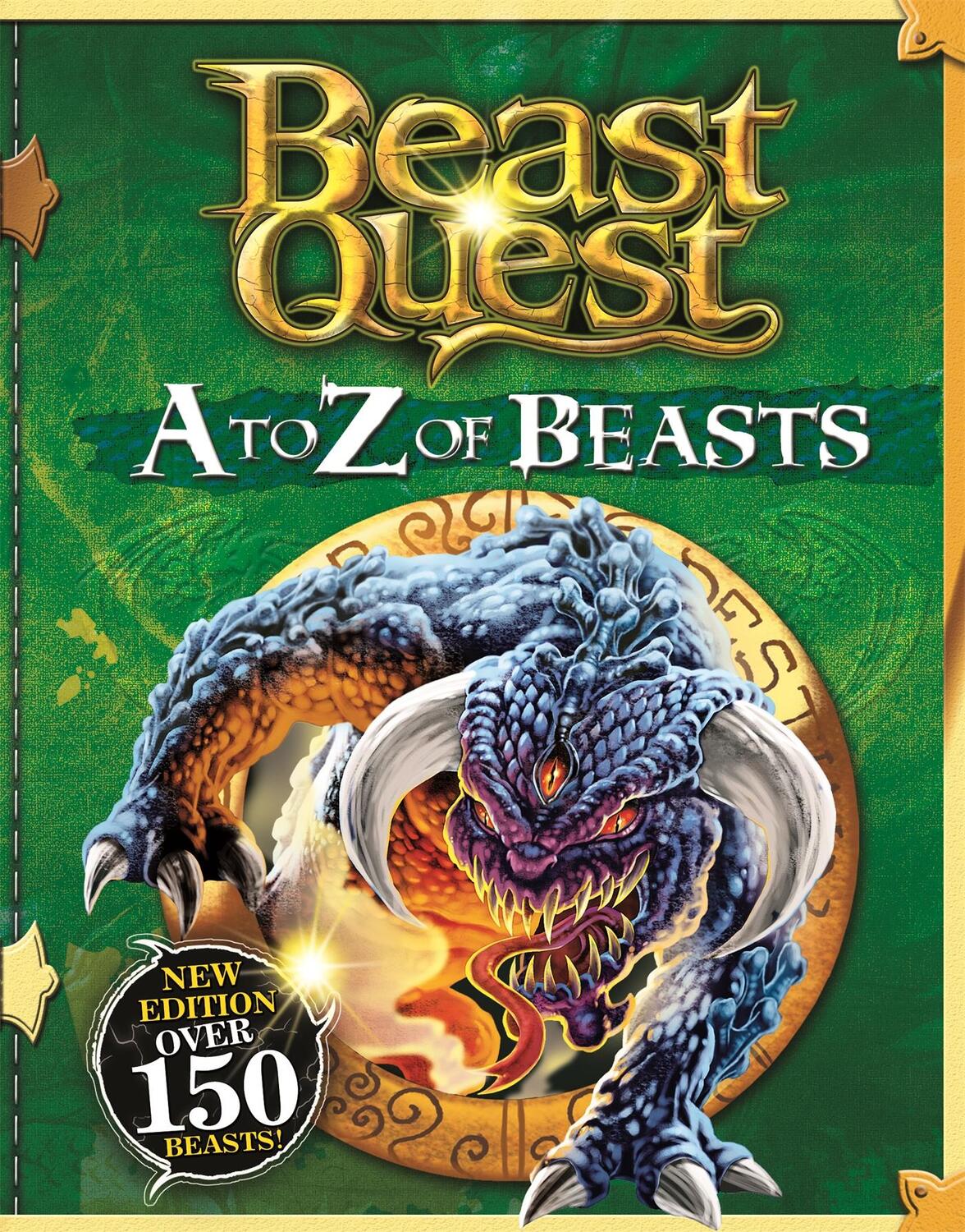 Cover: 9781408360736 | Beast Quest: A to Z of Beasts | New Edition Over 150 Beasts | Blade