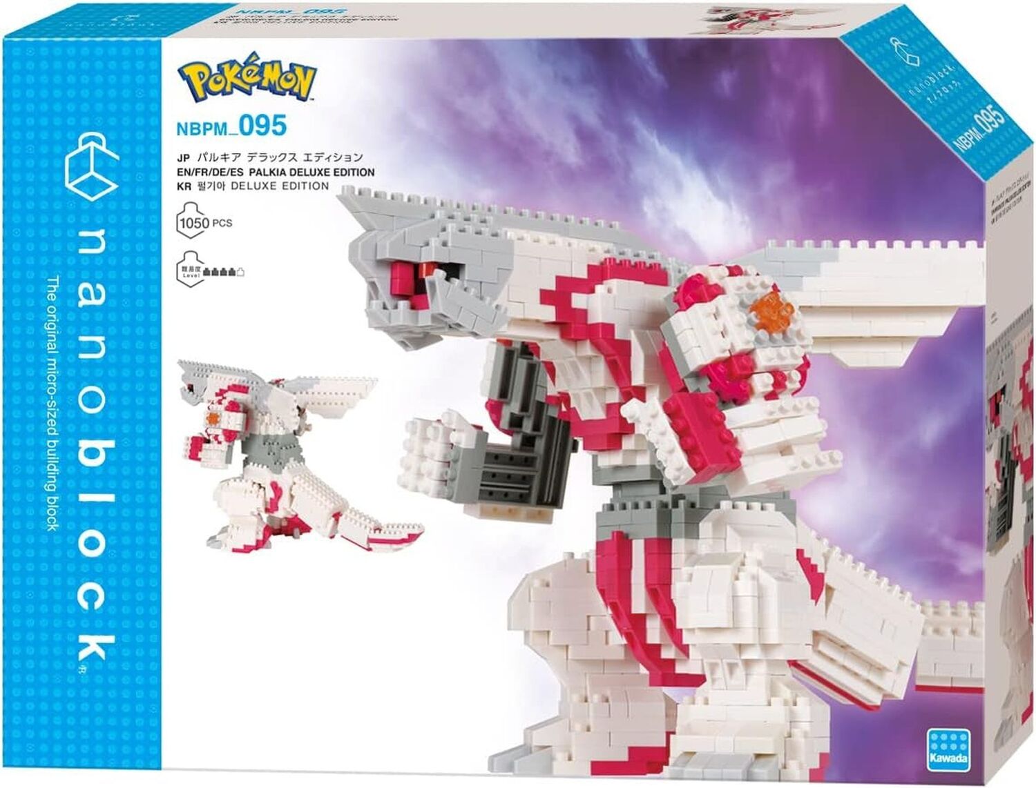 Cover: 4972825225318 | Nanoblock - Pokemon - Palkia Deluxe - 1050 Teile | Kawada