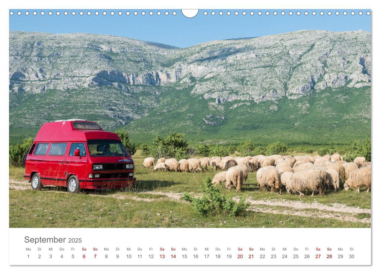 Bild: 9783383956768 | Abenteuer Vanlife - Glücklich unterwegs (Wandkalender 2025 DIN A3...