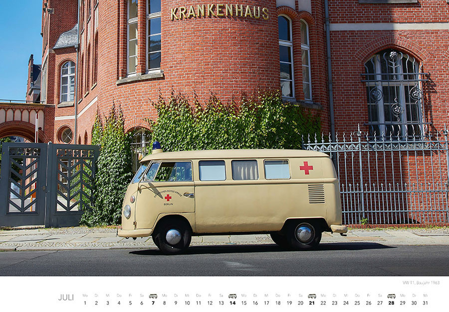 Bild: 9783966646826 | Kalender Bus-Feeling 2024 | Die schönste Modelle des Klassikers | 2024