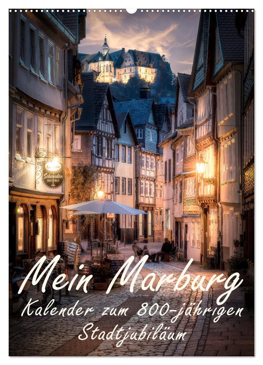 Cover: 9783435921591 | Mein Marburg (Wandkalender 2025 DIN A2 hoch), CALVENDO Monatskalender