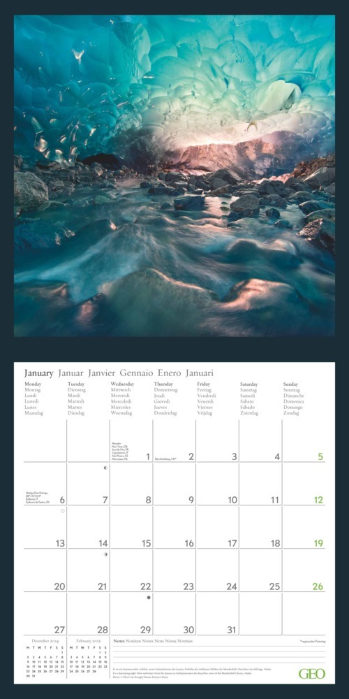 Bild: 4002725988621 | GEO - Amazing Nature 2025 Wandkalender 30x30 cm - Fotokalender für...