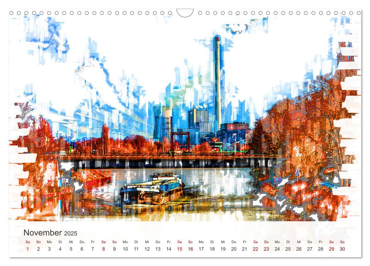 Bild: 9783457224854 | Ruhrpott Art (Wandkalender 2025 DIN A3 quer), CALVENDO Monatskalender