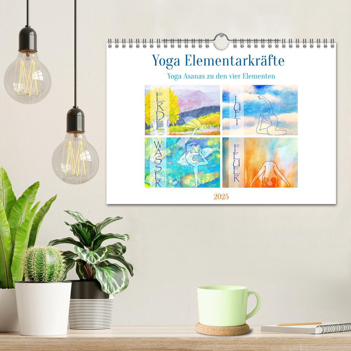 Bild: 9783383956805 | Yoga Elementarkräfte - Yoga Asanas zu den vier Elementen...