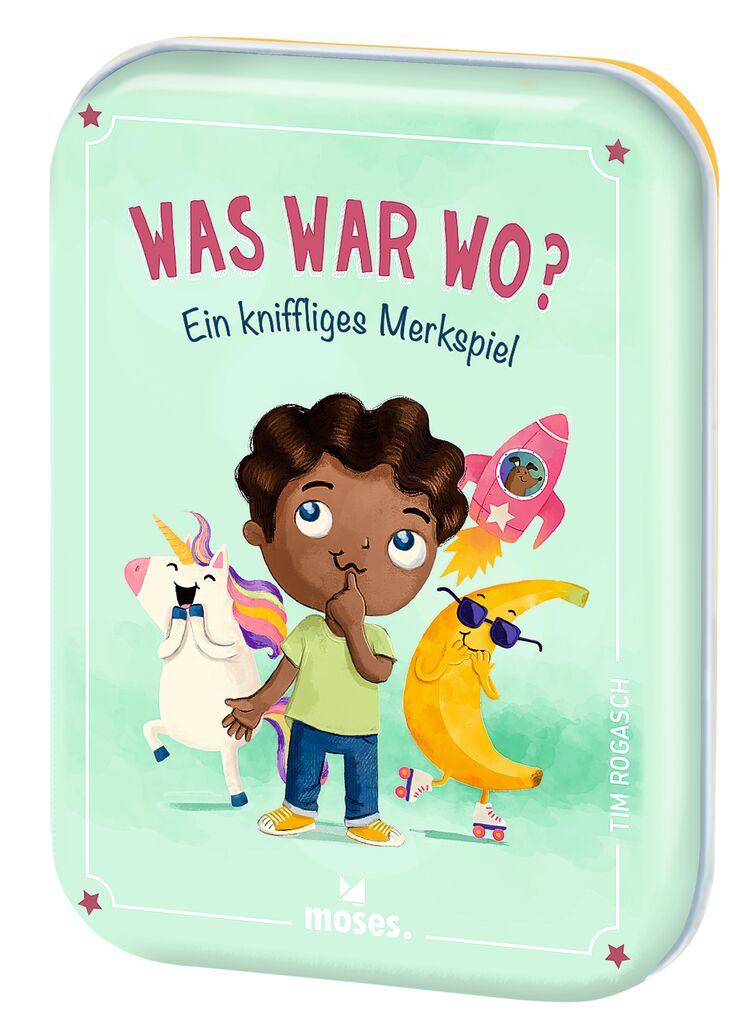 Cover: 4033477901651 | Was war wo? | Ein kniffliges Merkspiel | Tim Rogasch | Spiel | 90165