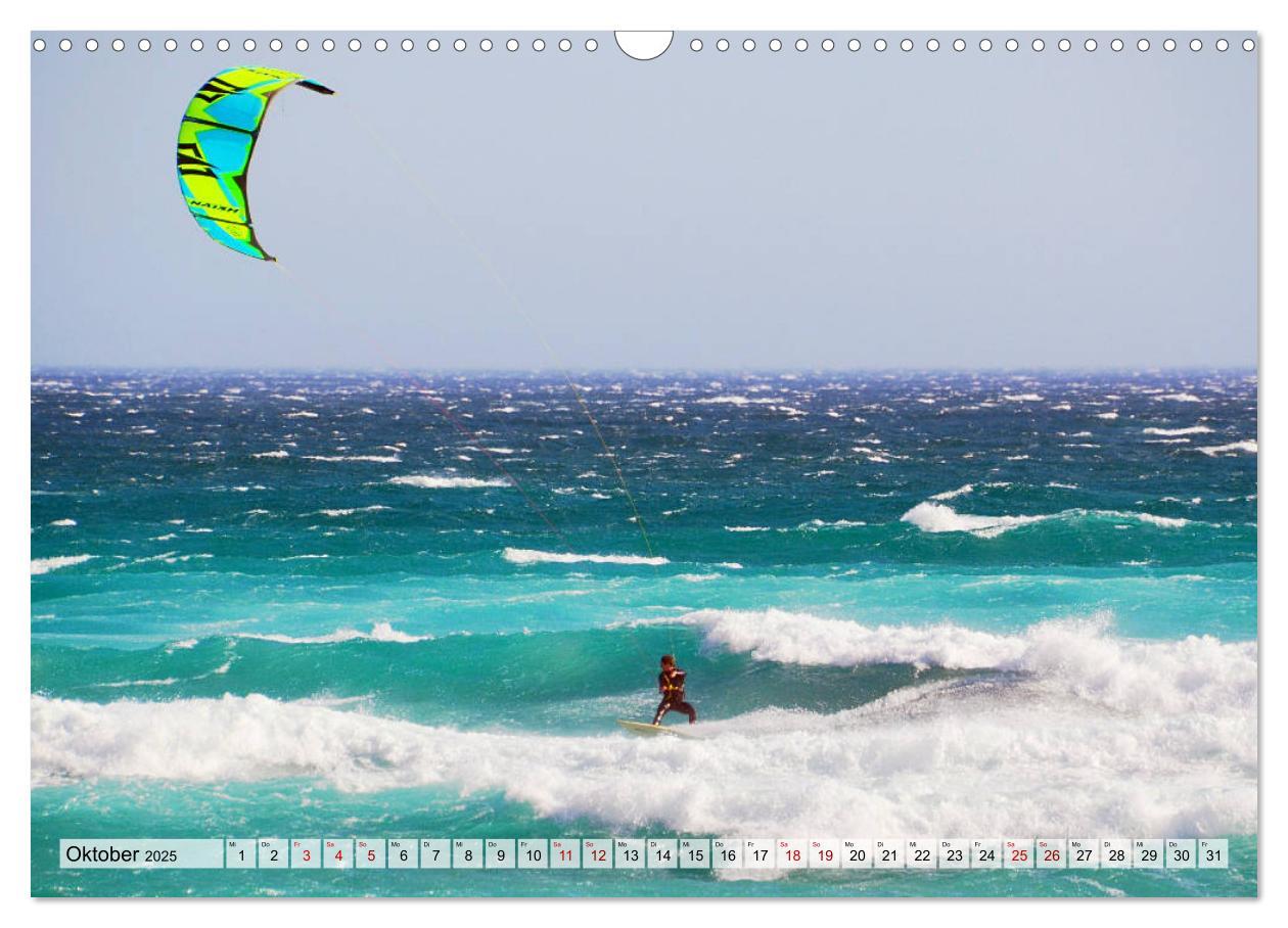 Bild: 9783435326648 | Kitesurfen - Action pur (Wandkalender 2025 DIN A3 quer), CALVENDO...