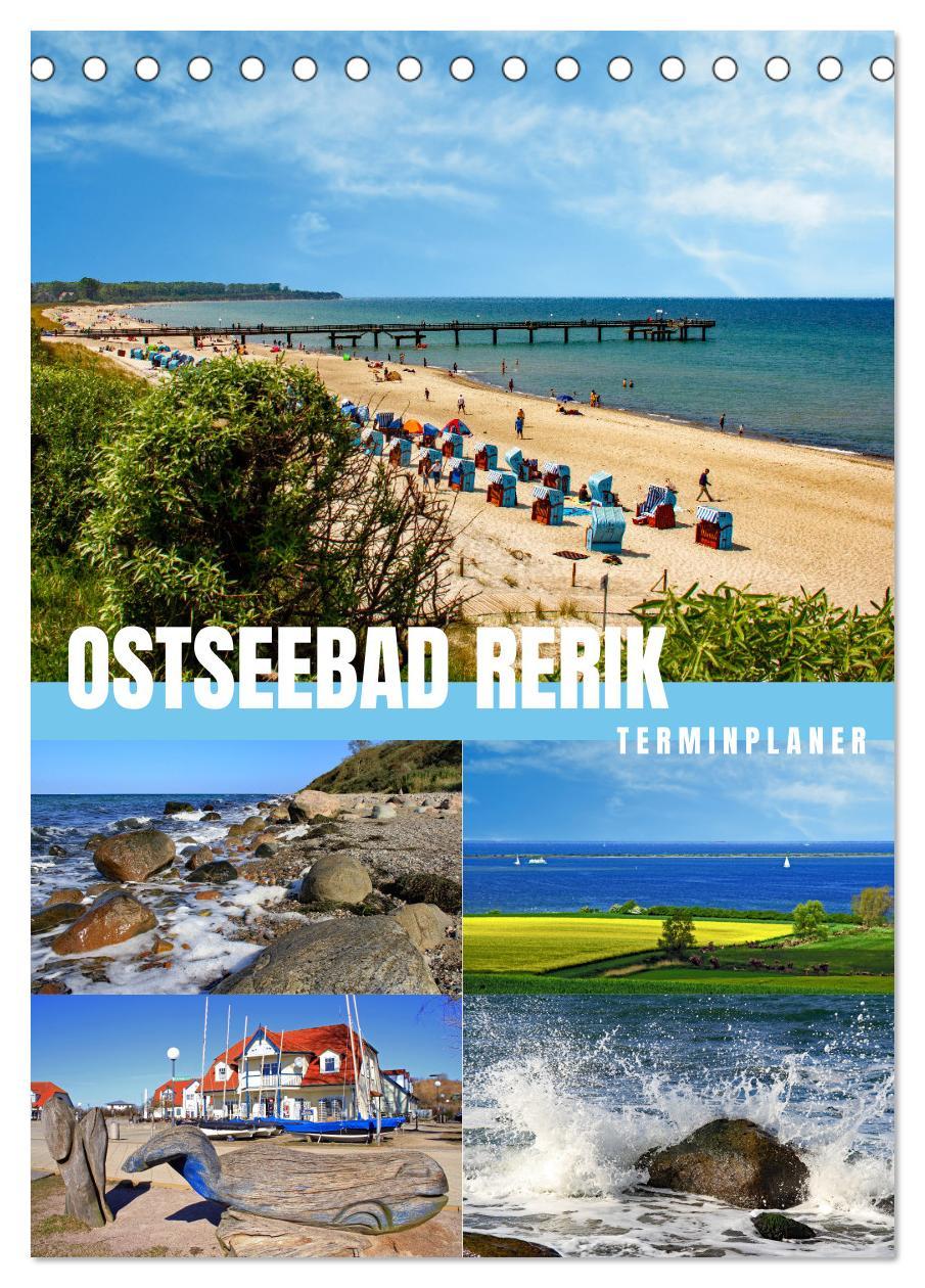 Cover: 9783383807305 | Ostseebad Rerik - Terminplaner (Tischkalender 2025 DIN A5 hoch),...