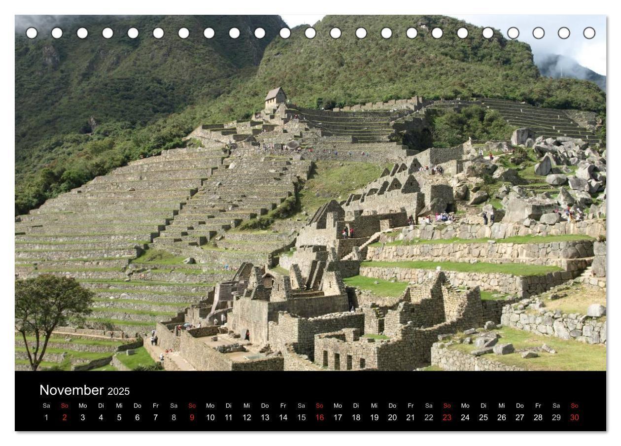 Bild: 9783435667383 | Machu Picchu - Die Stadt in den Wolken (Tischkalender 2025 DIN A5...