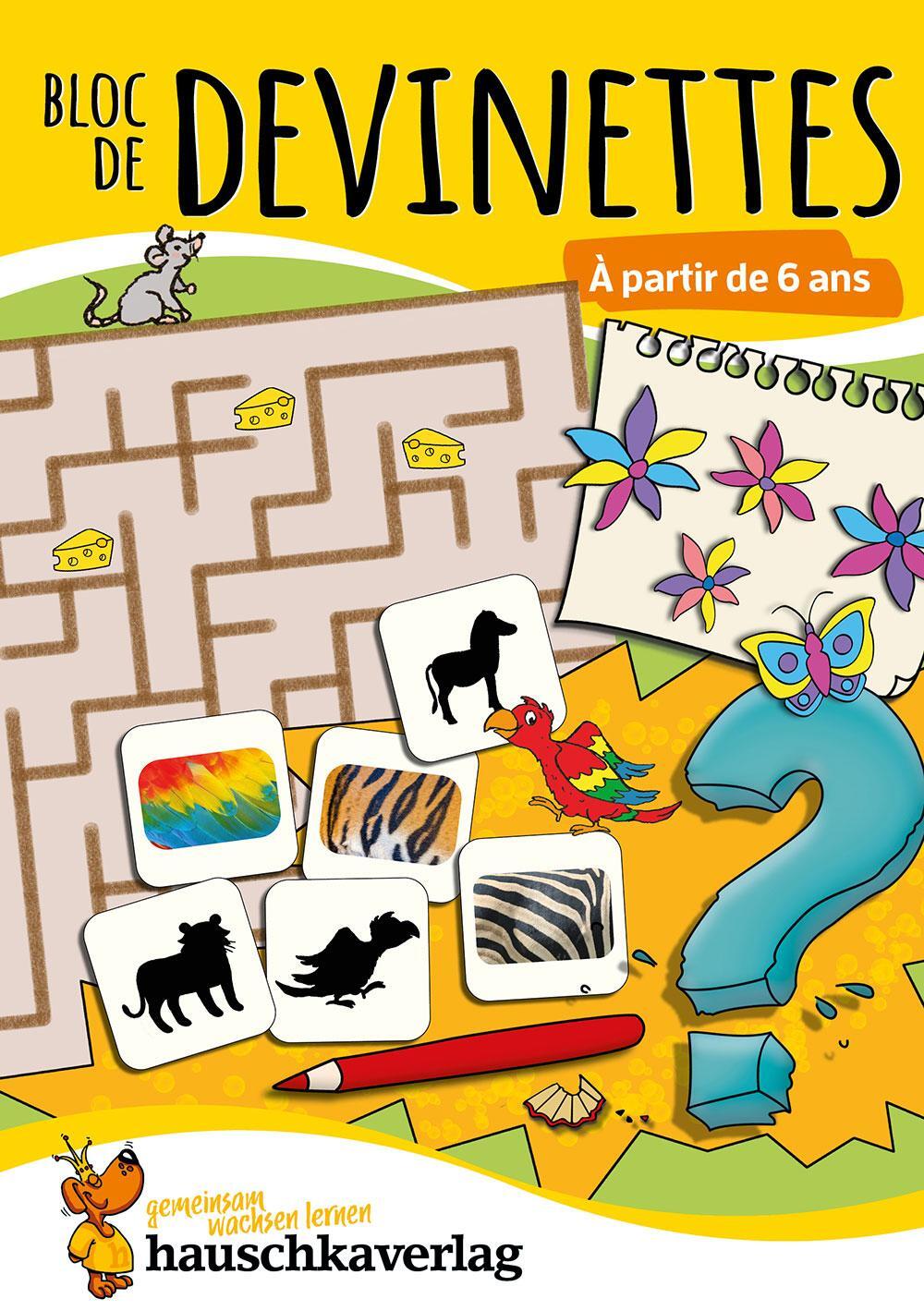 Cover: 9783881007719 | Bloc de casse-têtes et livre activite 6 ans : Des énigmes colorées...