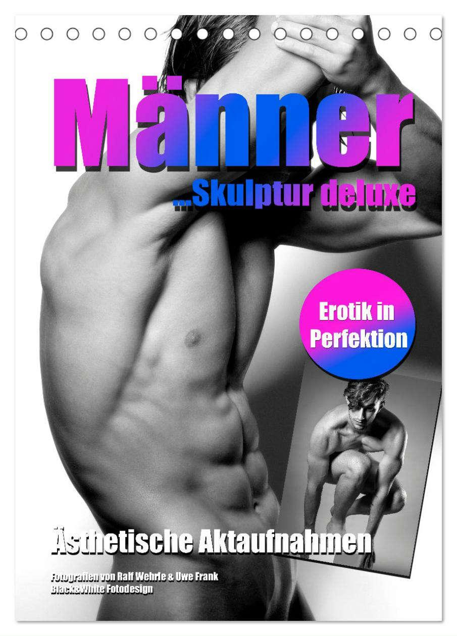 Cover: 9783435901470 | Männer... Skulptur deluxe (Tischkalender 2025 DIN A5 hoch),...