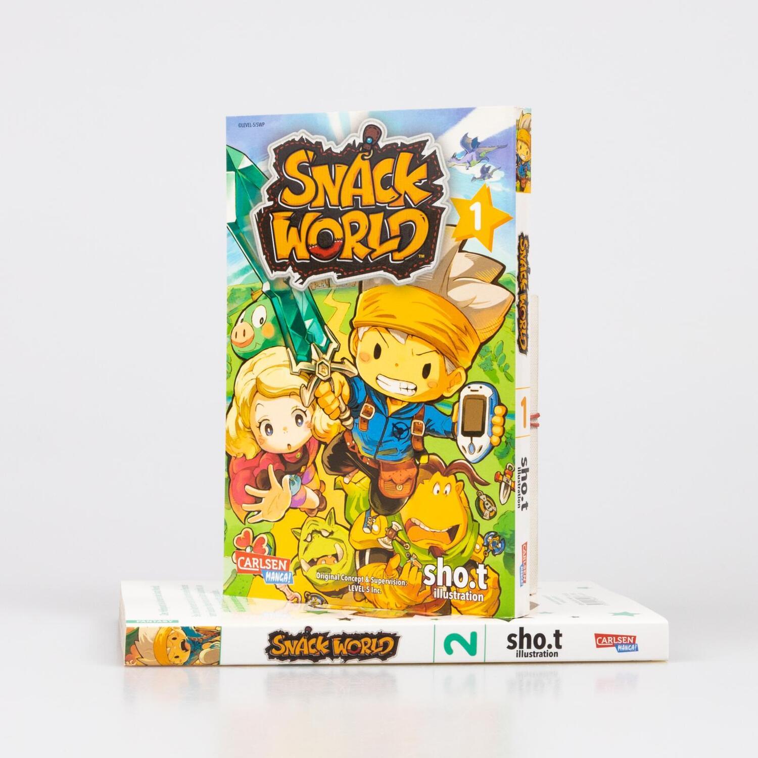 Bild: 9783551021403 | Snack World Komplettpack 1-2 | Level-5 (u. a.) | Box | The Snack World