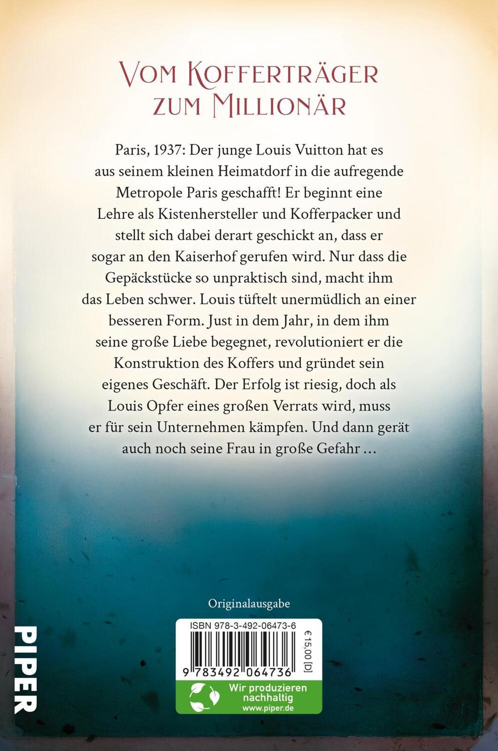 Rückseite: 9783492064736 | Der Traum des Louis Vuitton | Eva-Maria Bast | Taschenbuch | 416 S.