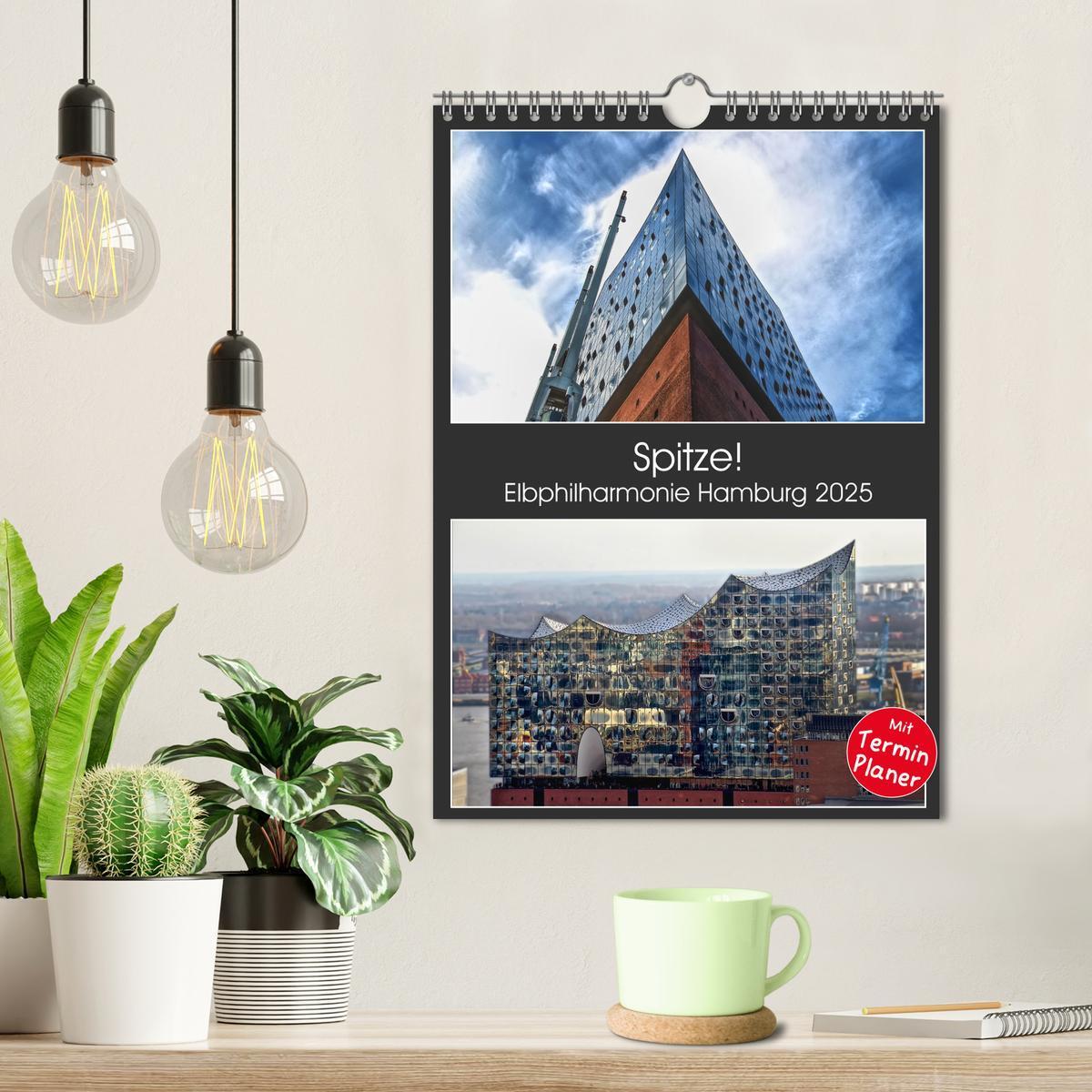 Bild: 9783435979219 | Spitze! Elbphilharmonie Hamburg 2025 (Wandkalender 2025 DIN A4...