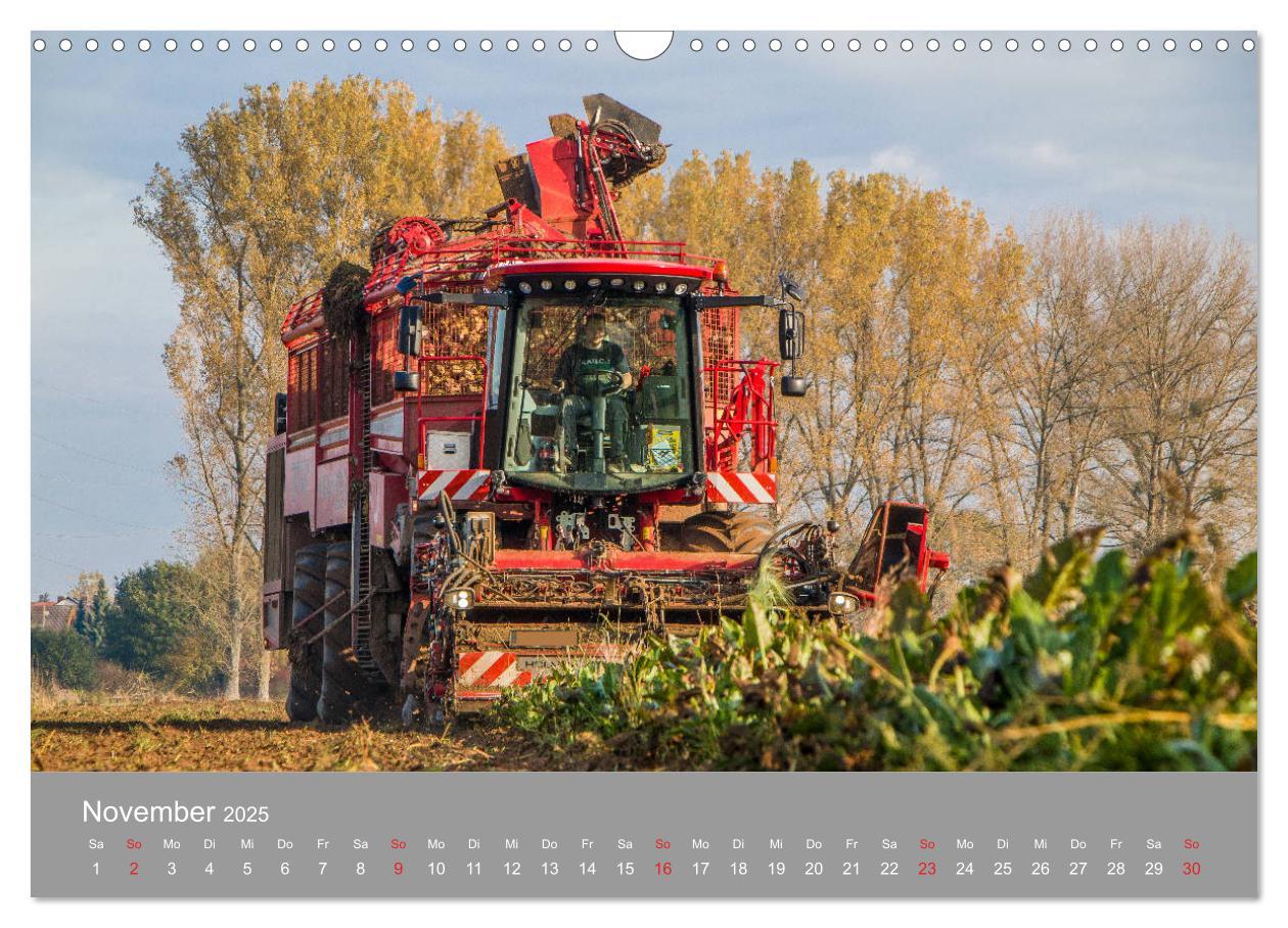 Bild: 9783435173600 | Landtechnik im Einsatz (Wandkalender 2025 DIN A3 quer), CALVENDO...