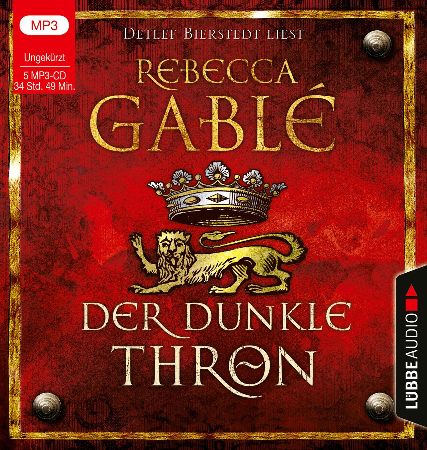 Cover: 9783785780442 | Der dunkle Thron | Ein Waringham-Hörbuch. Ungekürzt. | Rebecca Gablé