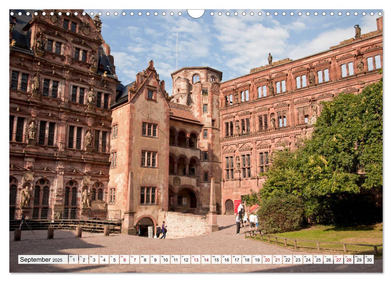 Bild: 9783435150113 | Heidelberg - Baden-Württemberg (Wandkalender 2025 DIN A3 quer),...