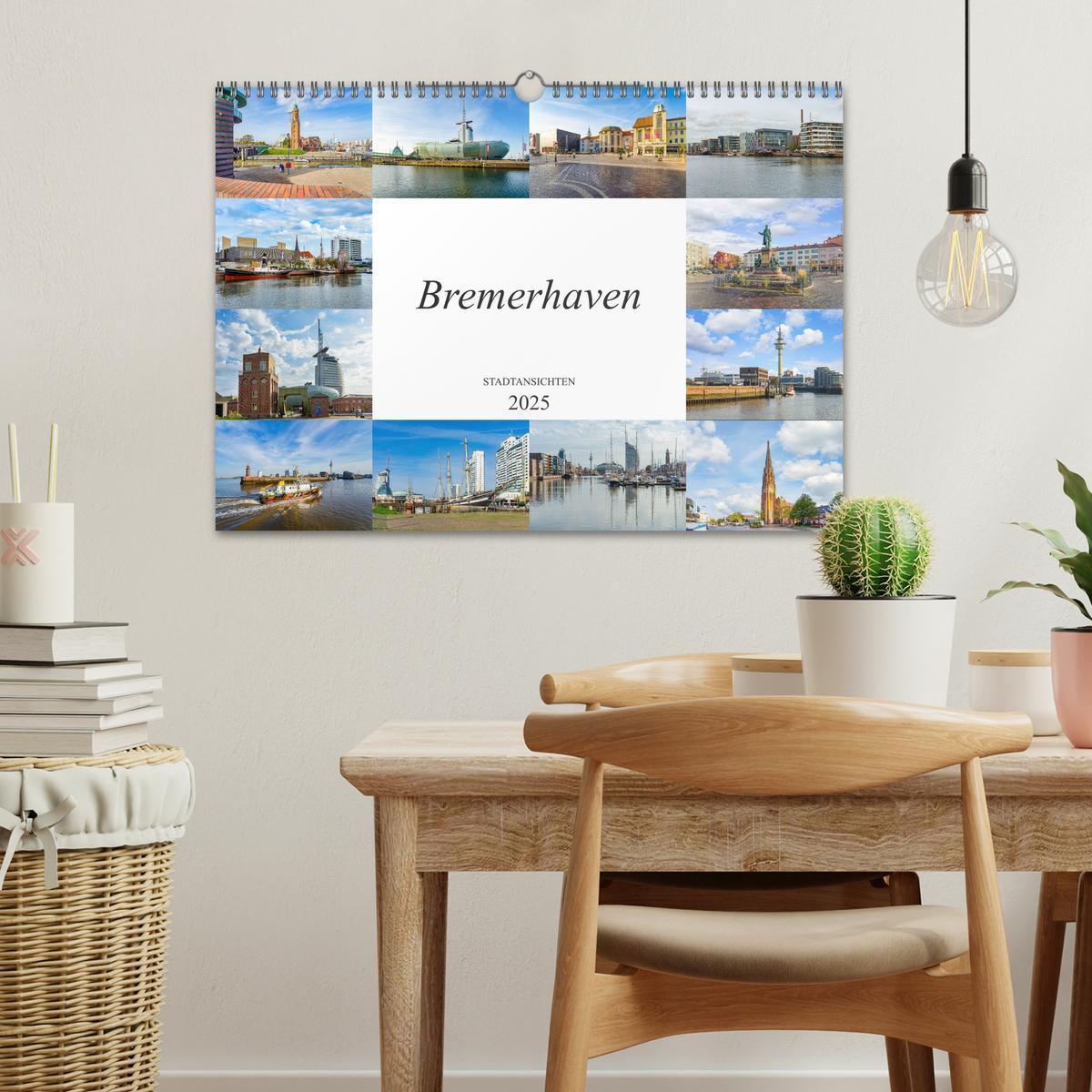 Bild: 9783435182381 | Bremerhaven Stadtansichten (Wandkalender 2025 DIN A3 quer),...