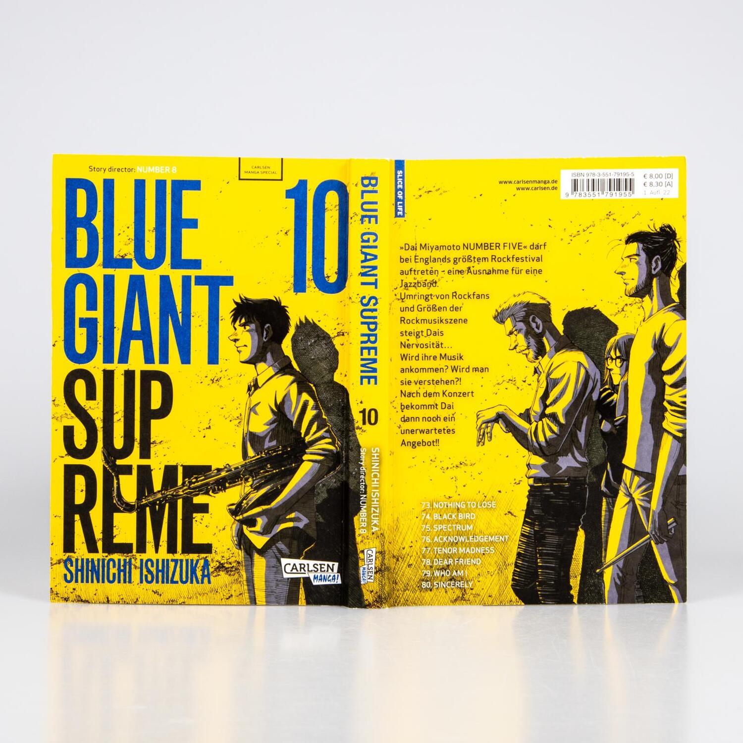 Bild: 9783551791955 | Blue Giant Supreme 10 | Shinichi Ishizuka | Taschenbuch | 208 S.