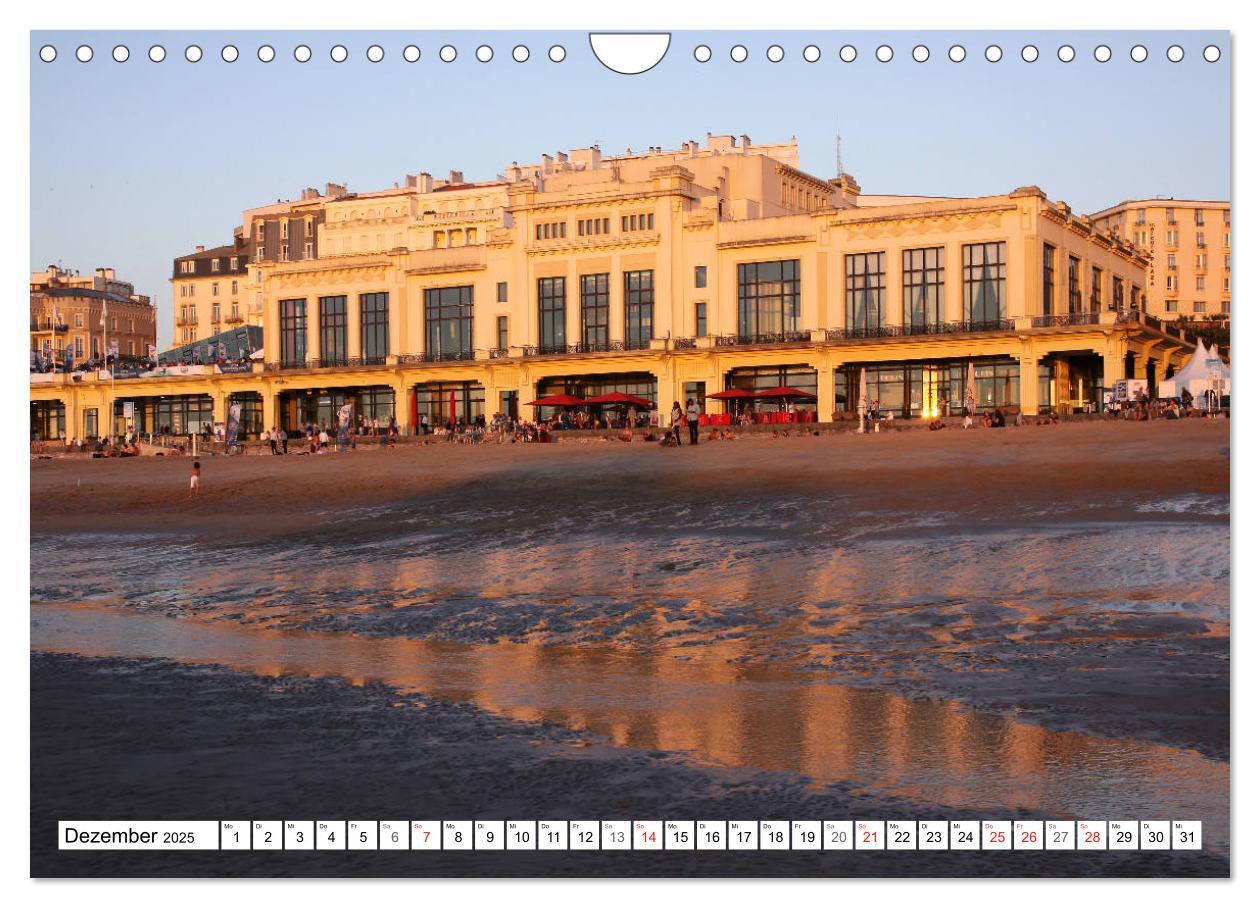 Bild: 9783435305230 | Biarritz (Wandkalender 2025 DIN A4 quer), CALVENDO Monatskalender