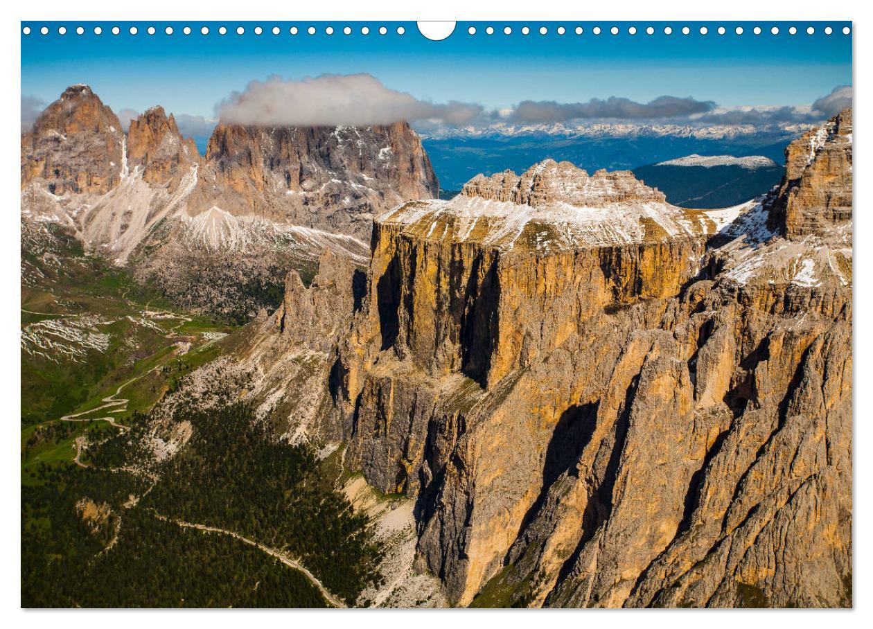 Bild: 9783435444861 | Sellagruppe. Dolomiten (Wandkalender 2025 DIN A3 quer), CALVENDO...