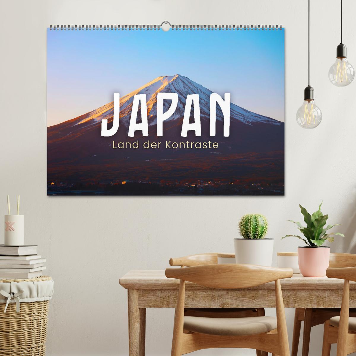 Bild: 9783435073054 | Japan - Land der Kontraste (Wandkalender 2025 DIN A2 quer),...