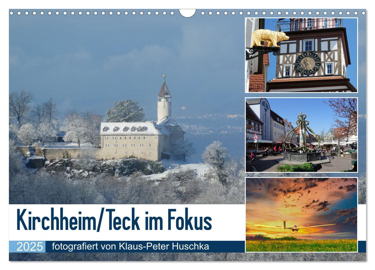 Cover: 9783383980800 | Kirchheim/Teck im Fokus (Wandkalender 2025 DIN A3 quer), CALVENDO...