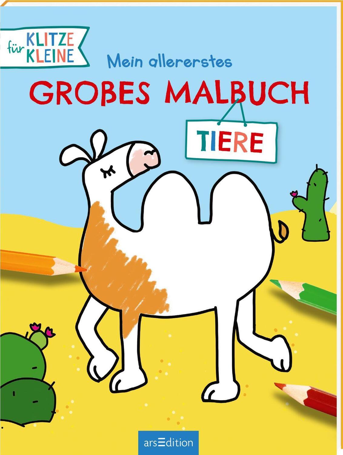 Cover: 9783845851372 | Mein allererstes großes Malbuch - Tiere | Taschenbuch | Softcover