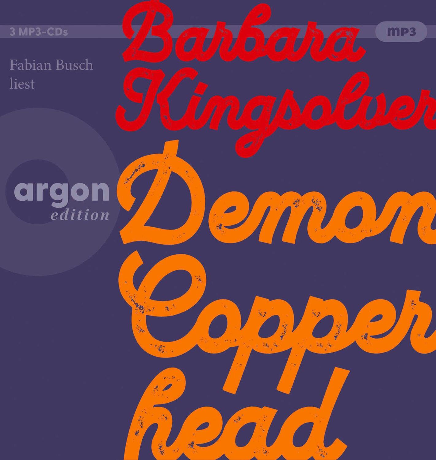 Cover: 9783839821046 | Demon Copperhead | Barbara Kingsolver | MP3 | 3 Audio-CDs | Deutsch