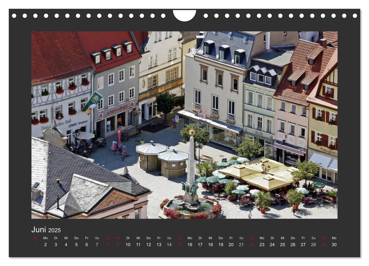 Bild: 9783435749942 | Kulmbach (Wandkalender 2025 DIN A4 quer), CALVENDO Monatskalender