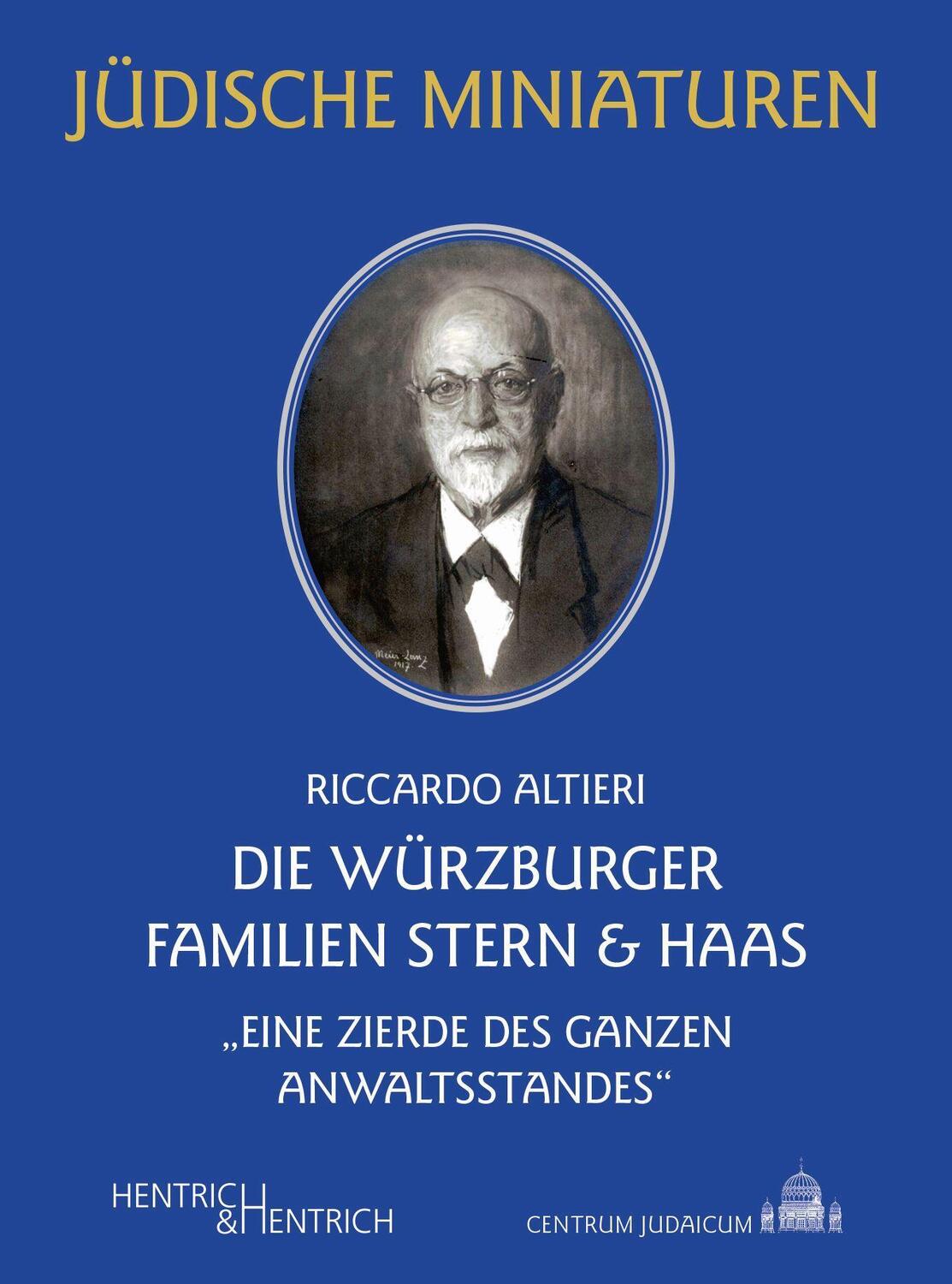 Cover: 9783955656836 | Die Würzburger Familien Stern &amp; Haas | Riccardo Altieri | Taschenbuch