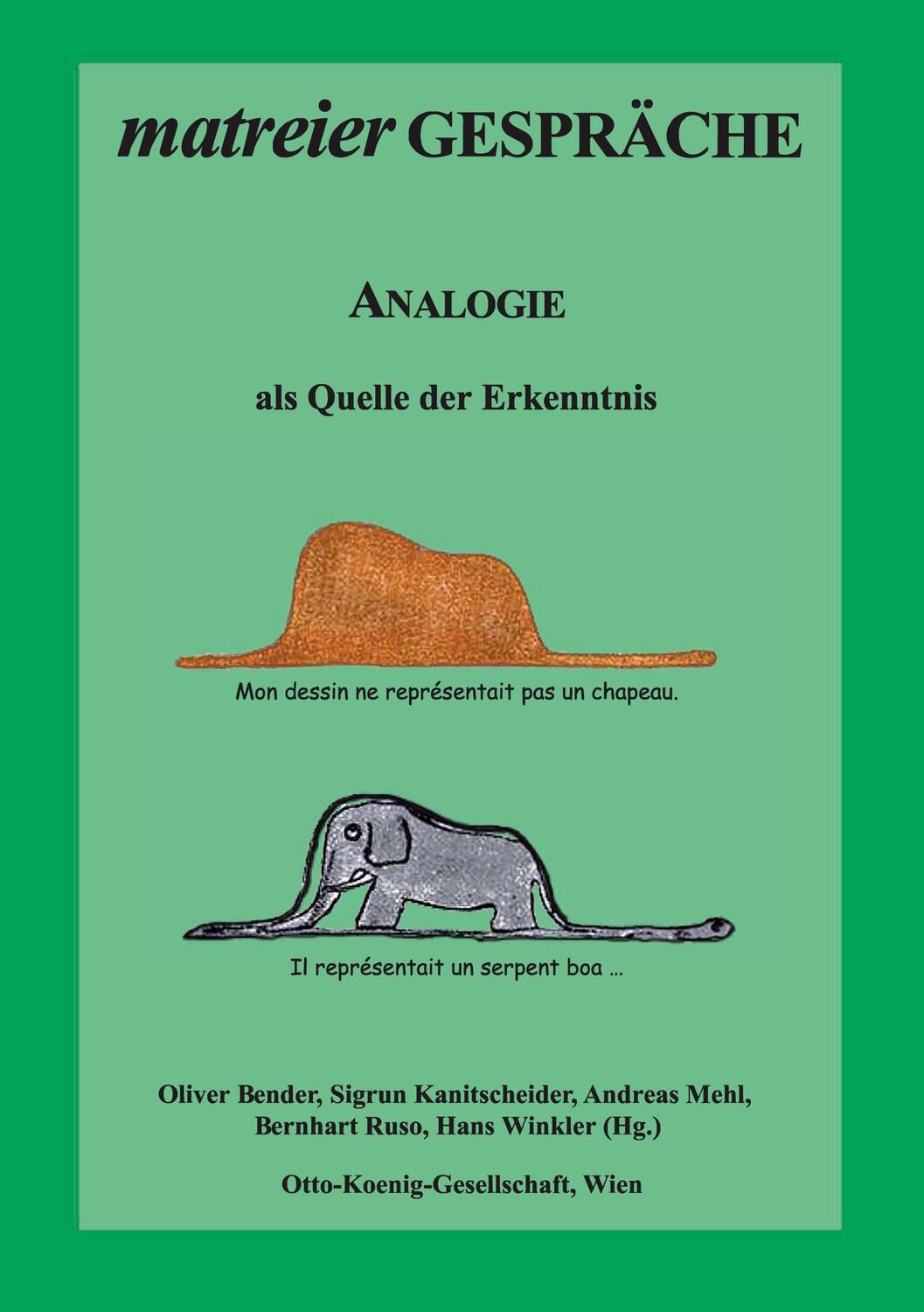 Cover: 9783752684575 | Analogie | als Quelle der Erkenntnis | Oliver Bender (u. a.) | Buch