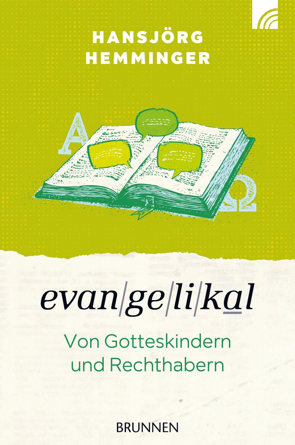 Cover: 9783765520495 | Evangelikal: Von Gotteskindern und Rechthabern | Hansjörg Hemminger