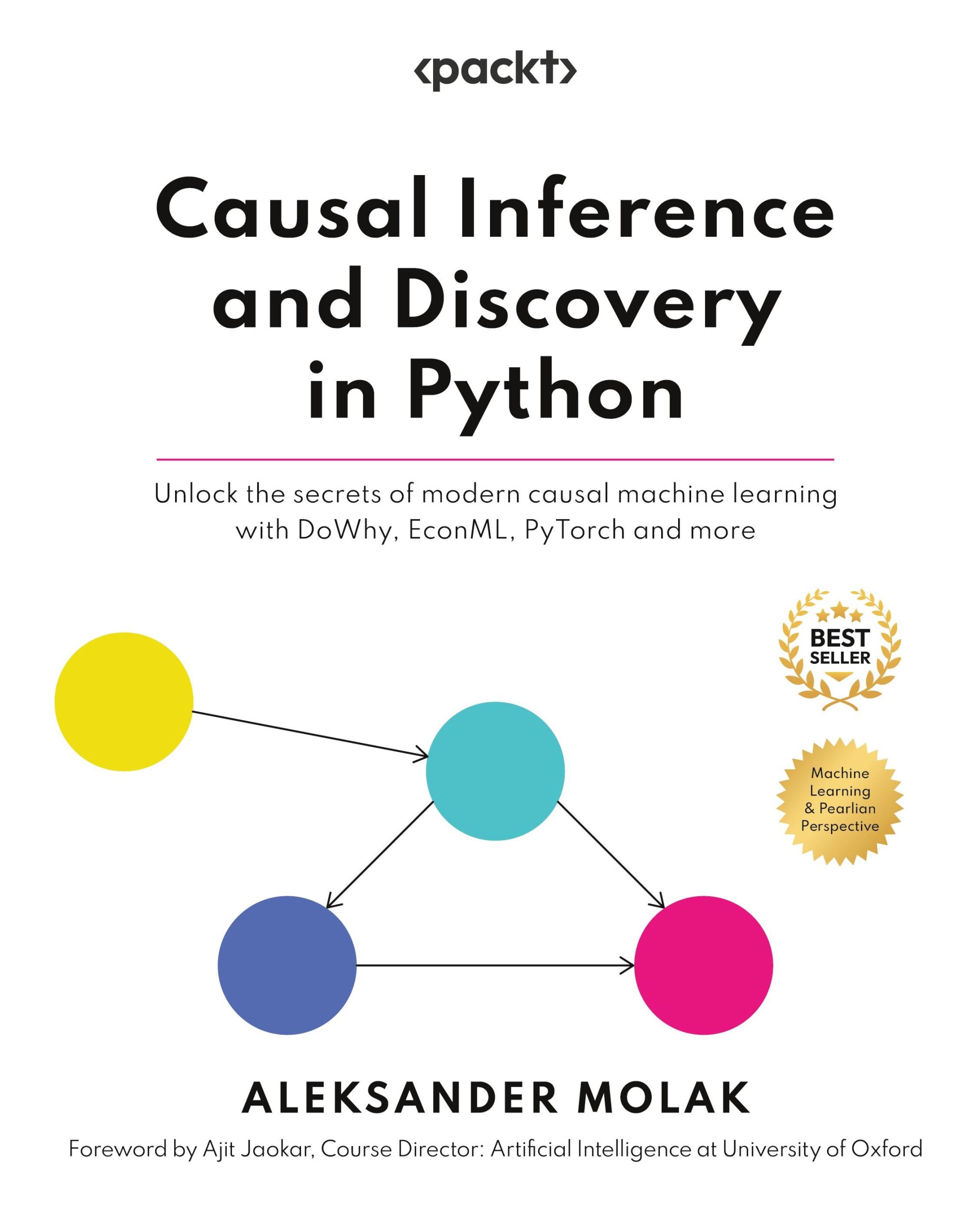 Cover: 9781804612989 | Causal Inference and Discovery in Python | Aleksander Molak | Buch