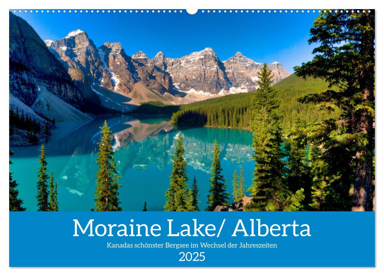 Cover: 9783383900624 | Moraine Lake, Alberta/ Kanada (Wandkalender 2025 DIN A2 quer),...