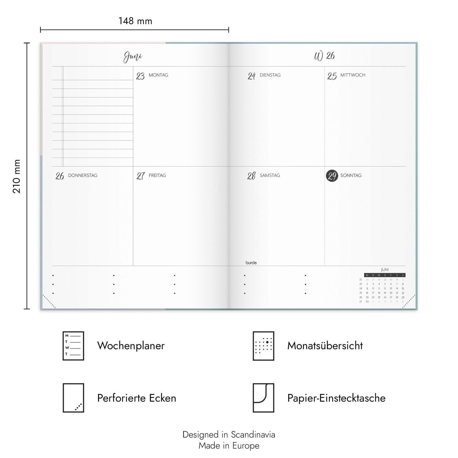 Bild: 7340188003329 | Burde Student Planner Schülerkalender 2024/2025 | Taschenbuch | 2025