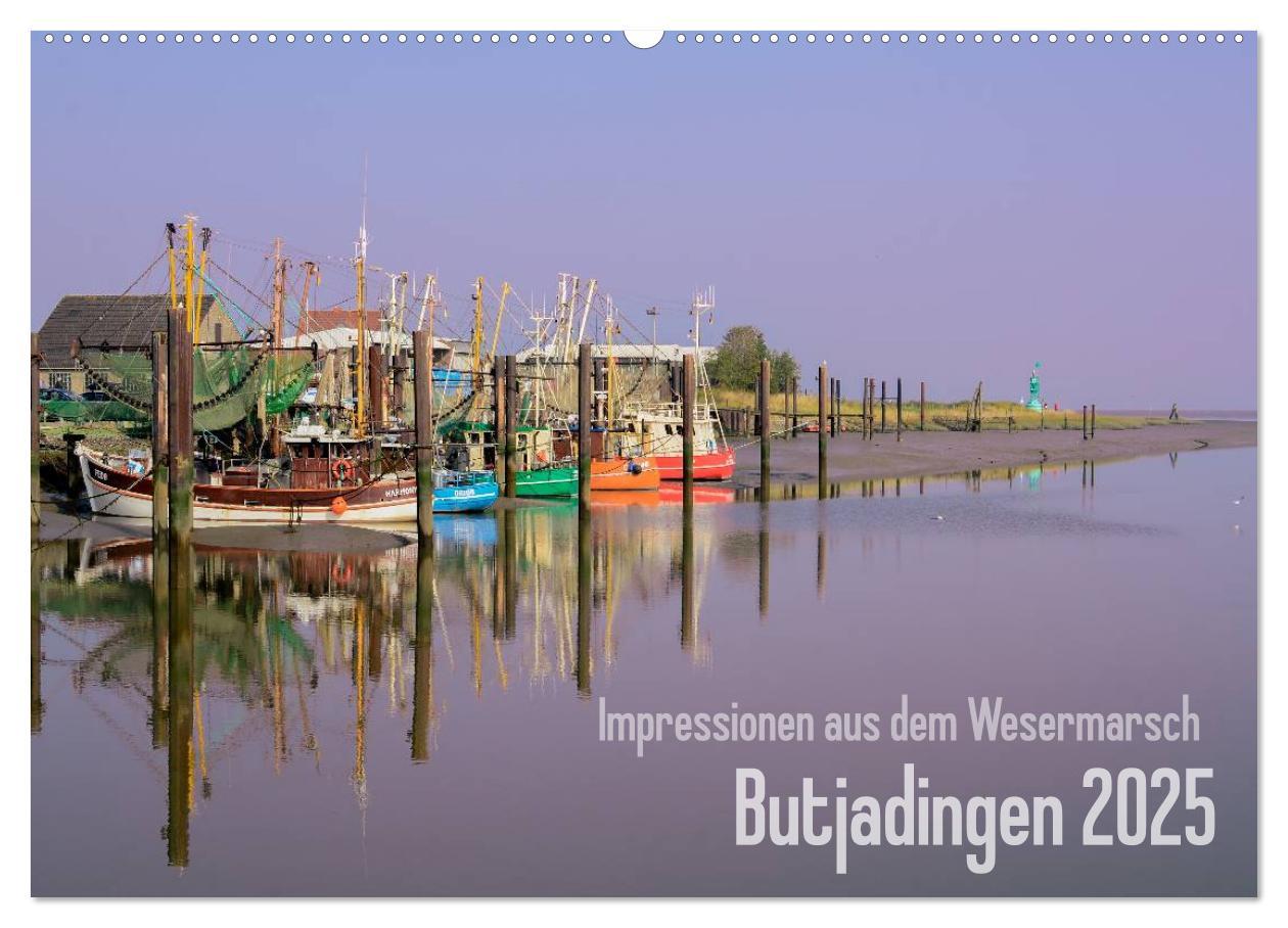 Cover: 9783435651474 | Impressionen aus dem Wesermarsch - Butjadingen 2025 (Wandkalender...