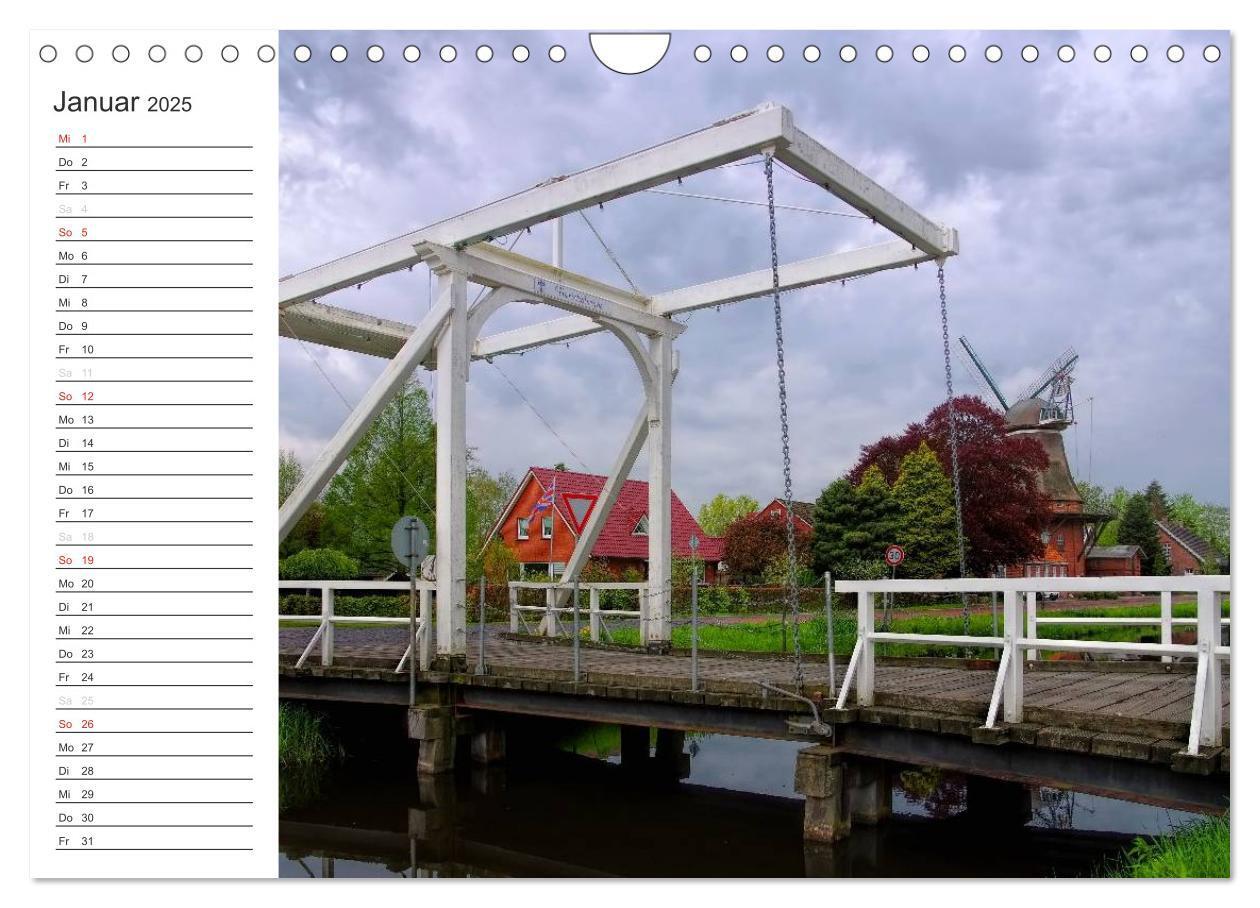 Bild: 9783435544189 | Ostfriesland - zwischen Watt und Moor (Wandkalender 2025 DIN A4...