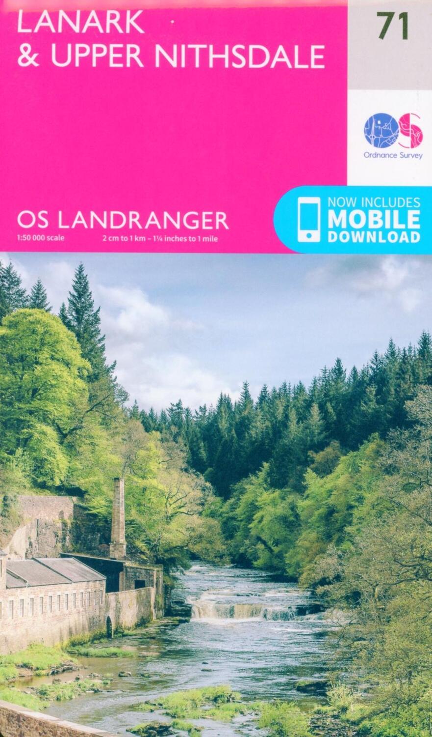 Cover: 9780319261699 | Lanark &amp; Upper Nithsdale | Ordnance Survey | (Land-)Karte | Englisch