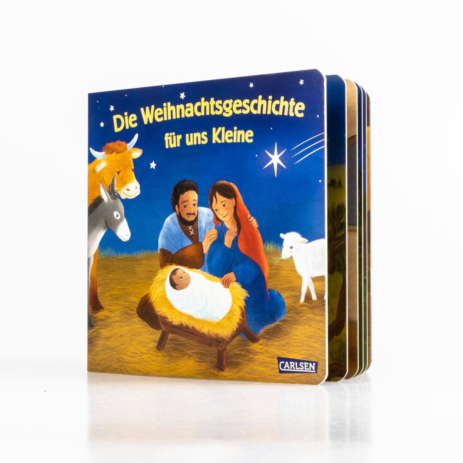 Bild: 9783551172884 | Die Weihnachtsgeschichte für uns Kleine | Julia Hofmann | Buch | 18 S.