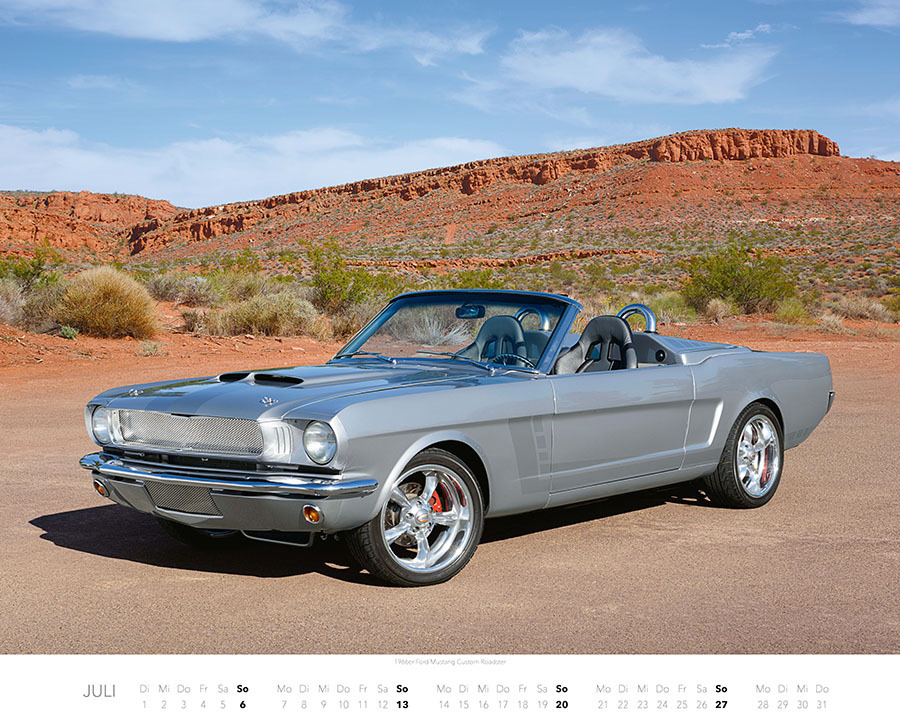 Bild: 9783966647915 | Ford Mustang Kalender 2025 | Chris Affrock | Kalender | Spiralbindung